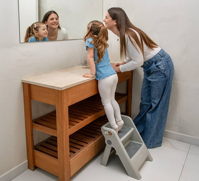 Escalera Infantil Multifunción Daily V2 Gris