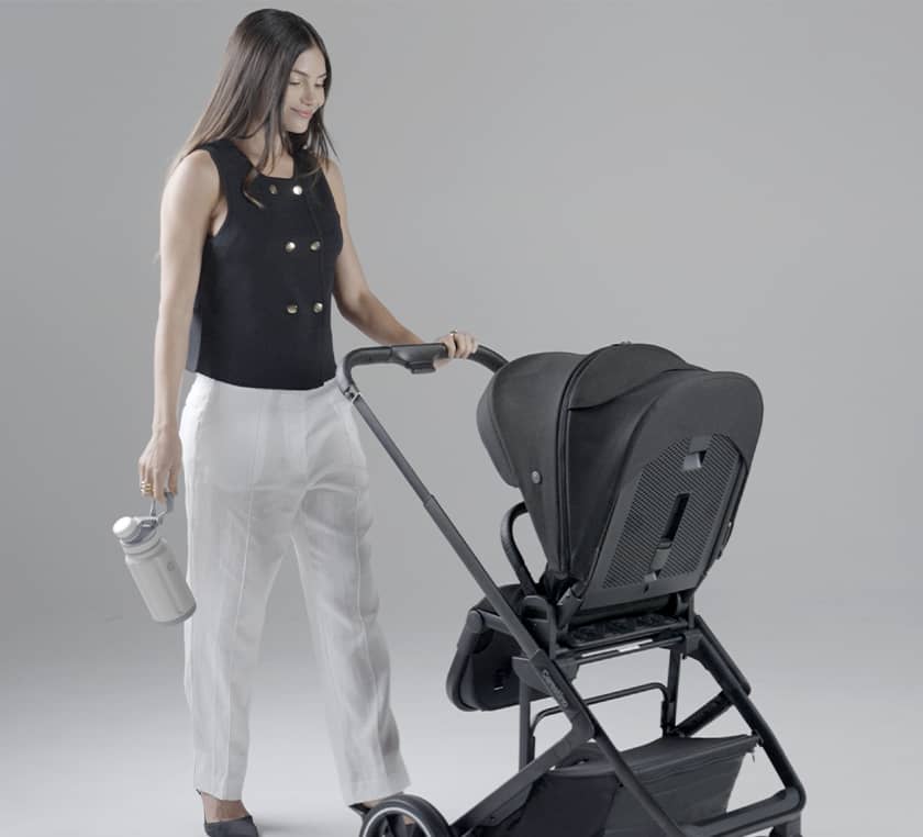 Cochecito GALES con Accesorios Negro