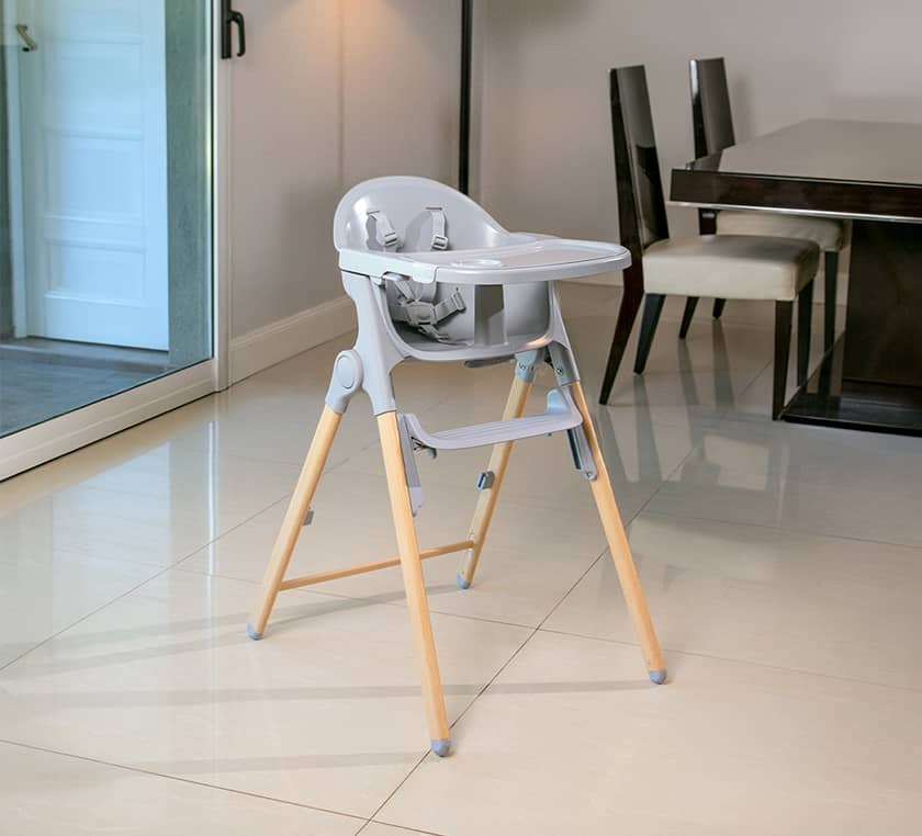 Silla de Comer Baku Gris