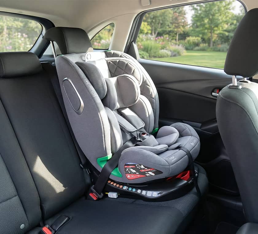 Butaca HAMBURGO I-Size 40-150cm Isofix Gris Lobo