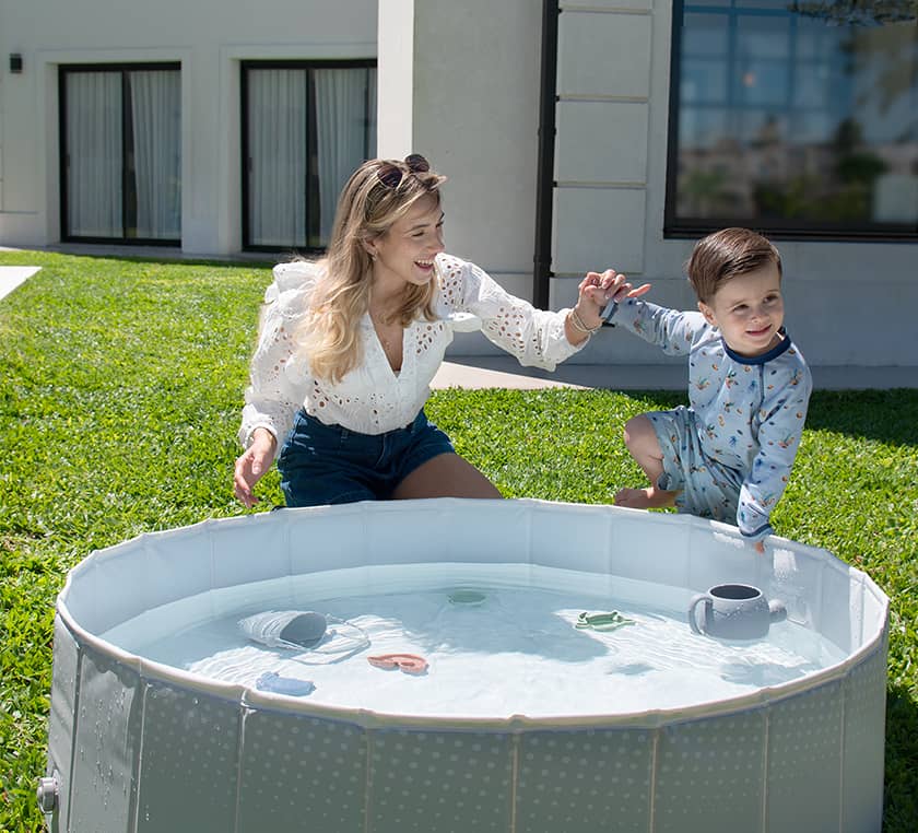 Piscina Coral 120x30 Gris