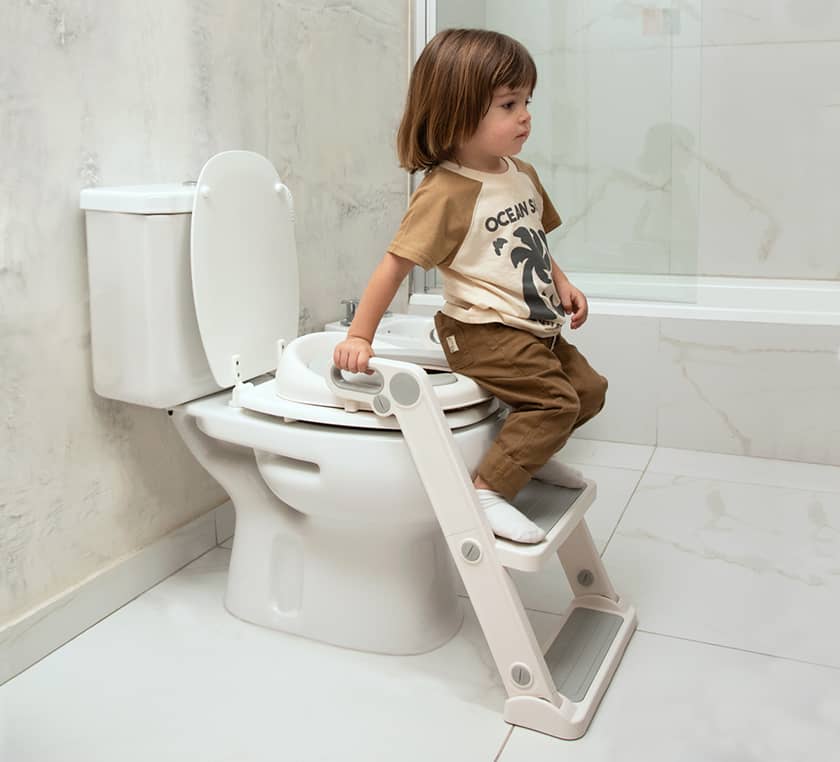 Asiento reductor con escalera Pekin V2 Gris