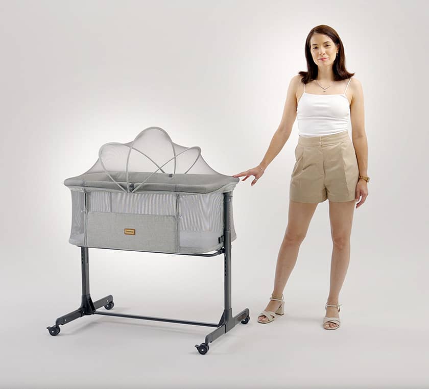 Cuna Colecho Modena Ceniza