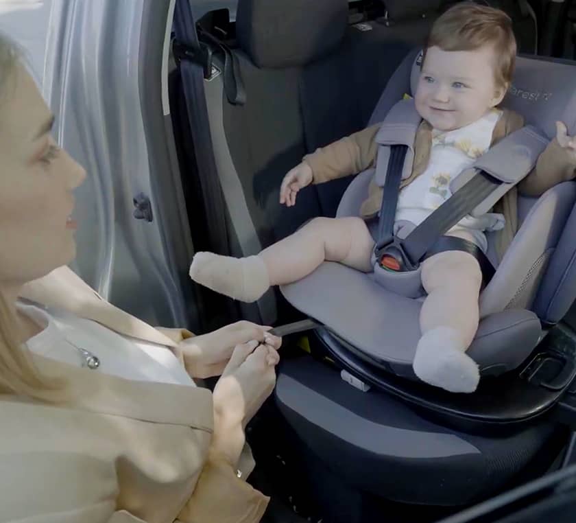 Silla Para Auto MÓNACO I-Size 40-150cm Isofix Gris Lobo