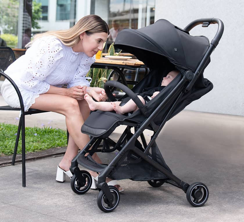 Cochecito EASY con Accesorios Negro