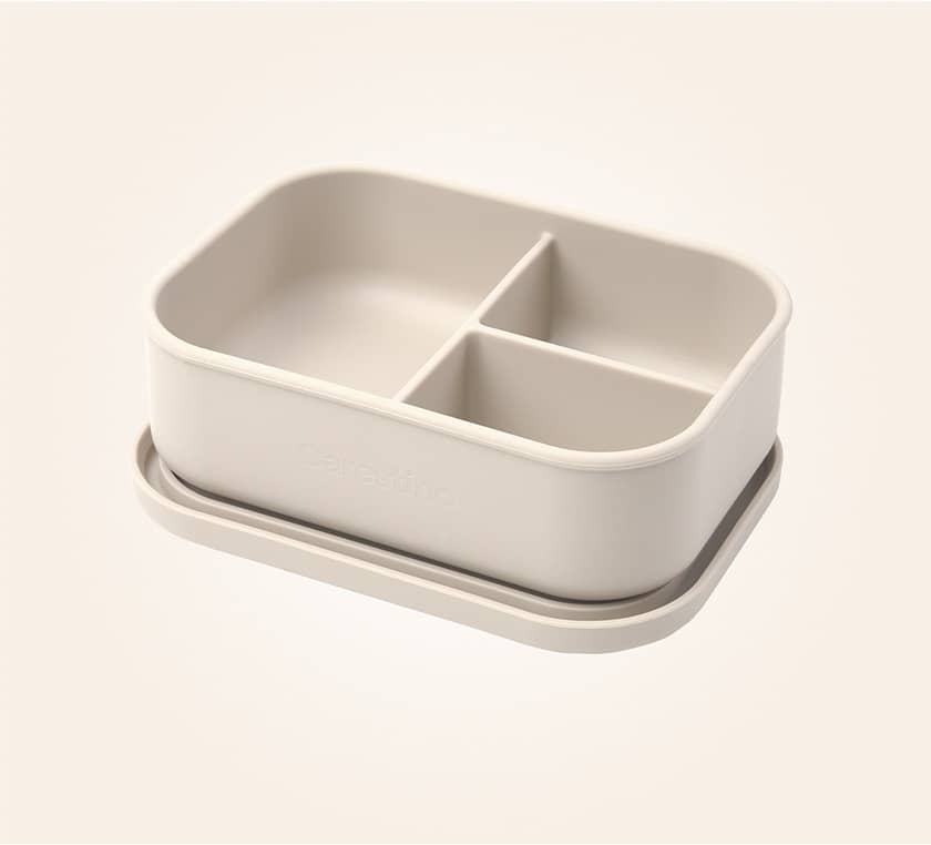 Contenedor Lonchera con División de Silicona Avena