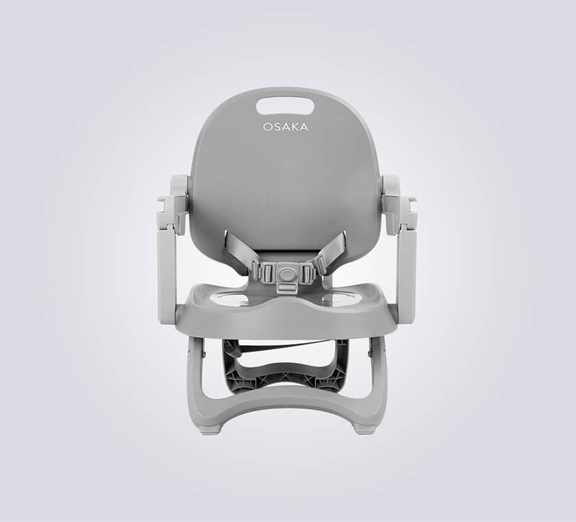 Silla de Comer OSAKA Booster Gris
