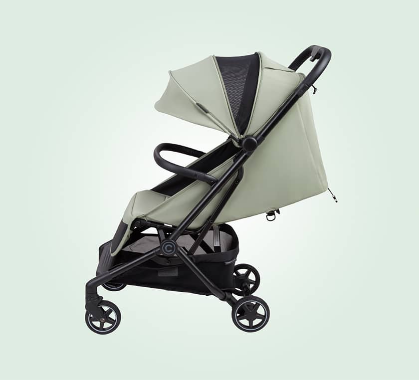 Coche POCKET con Accesorios Verde Seco