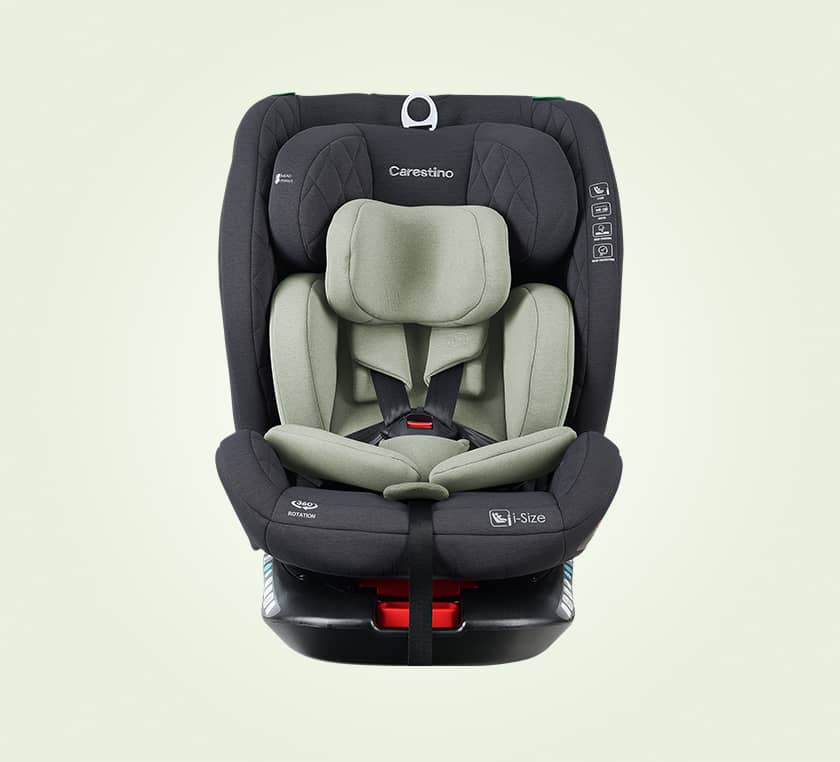 Silla de Auto HAMBURGO I-Size 40-150cm Isofix Verde Militar