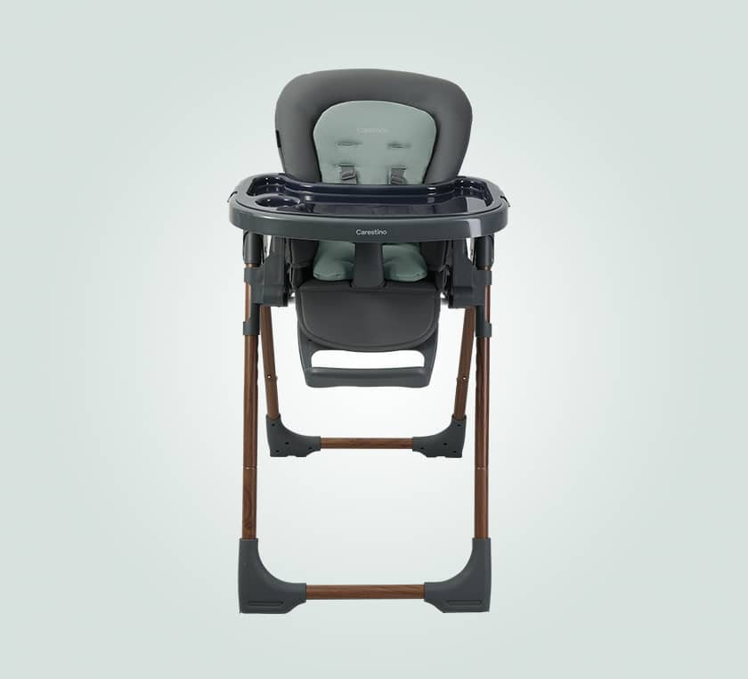 Silla de Comer Malmo con Pad Verde Seco