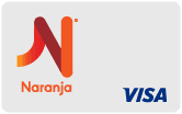 Tarjeta Naranja visa