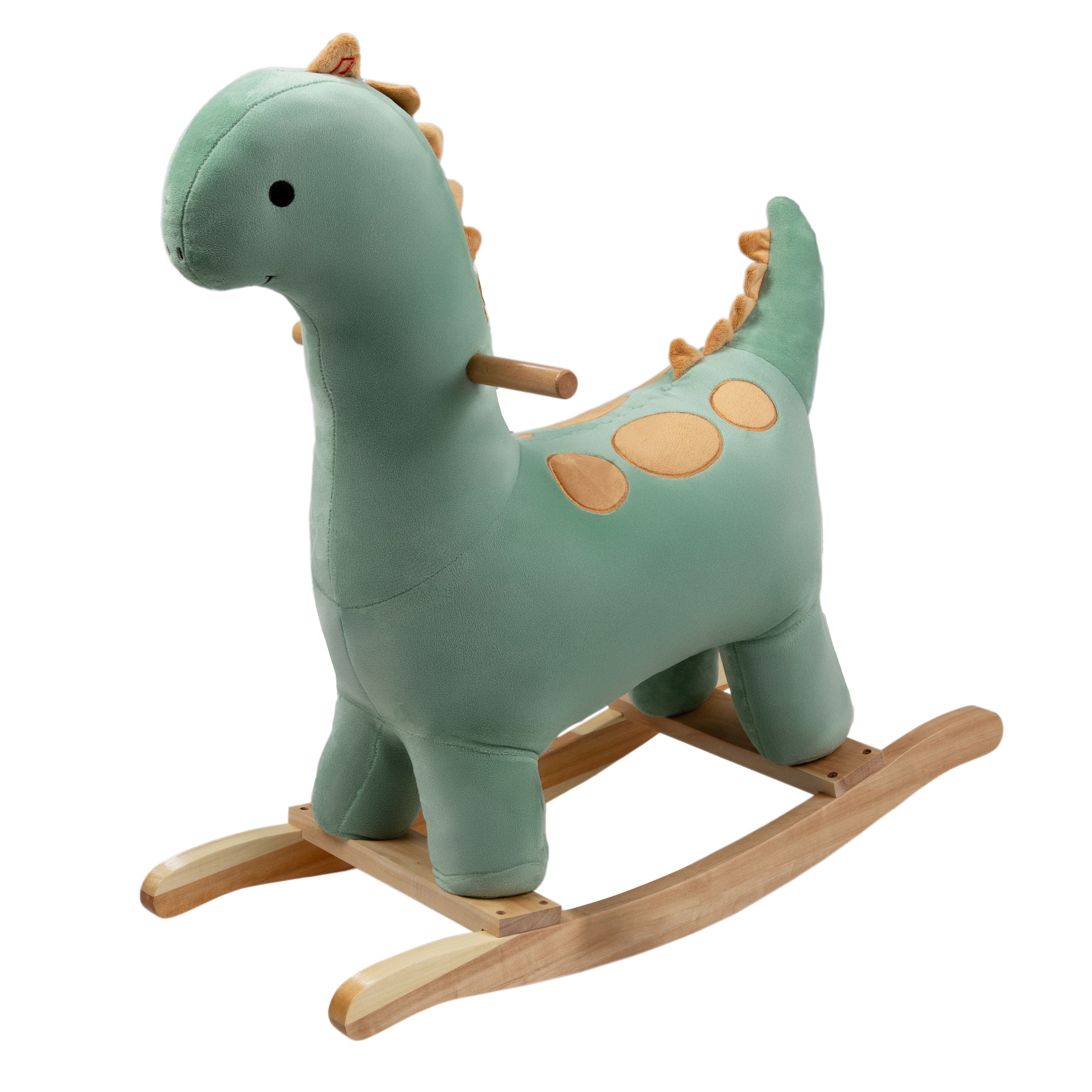 Imagen 1 de 5 de Peluche Mecedor +18meses Dino