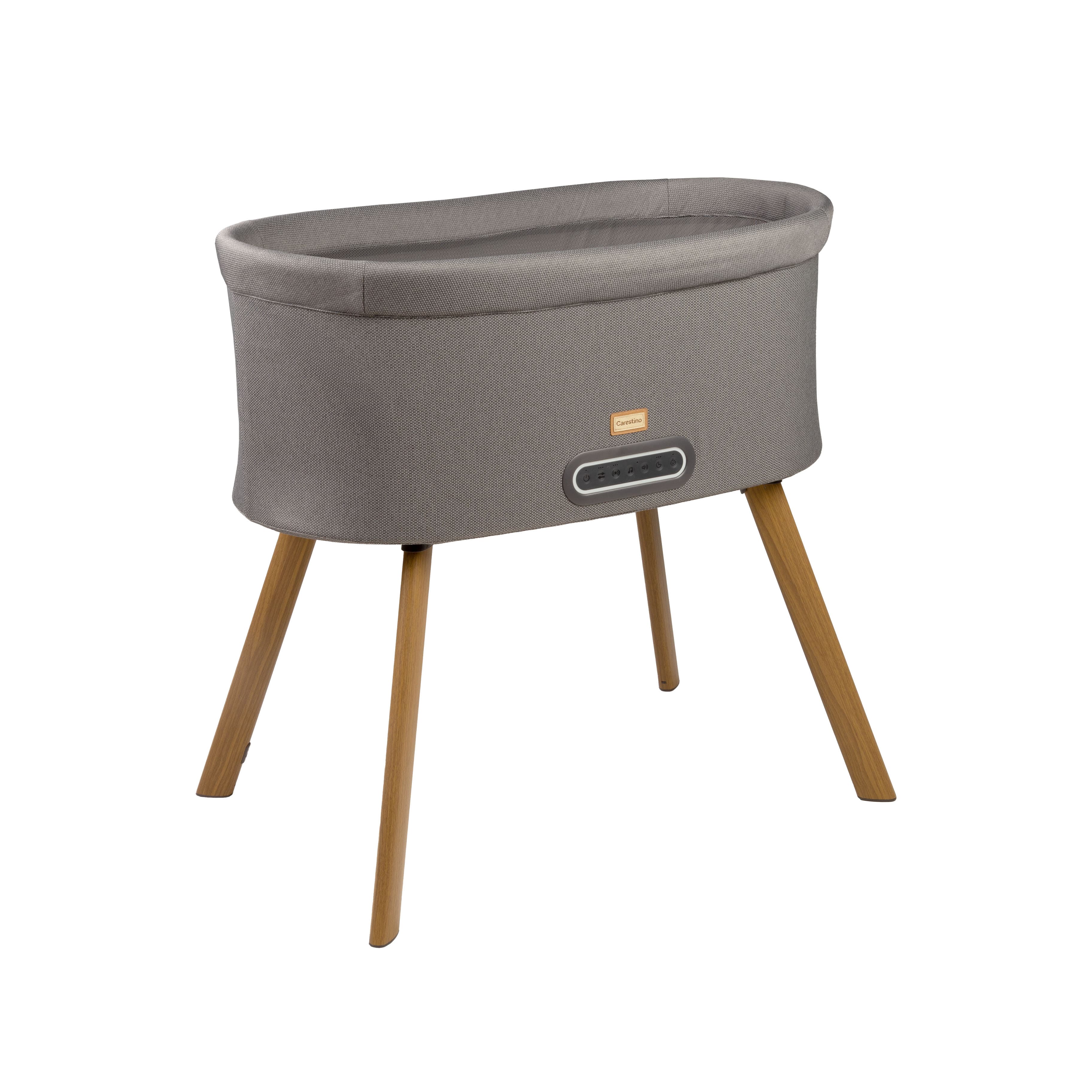 Imagen 1 de 4 de Cuna Moises Mecedor Electrónico Burdeos