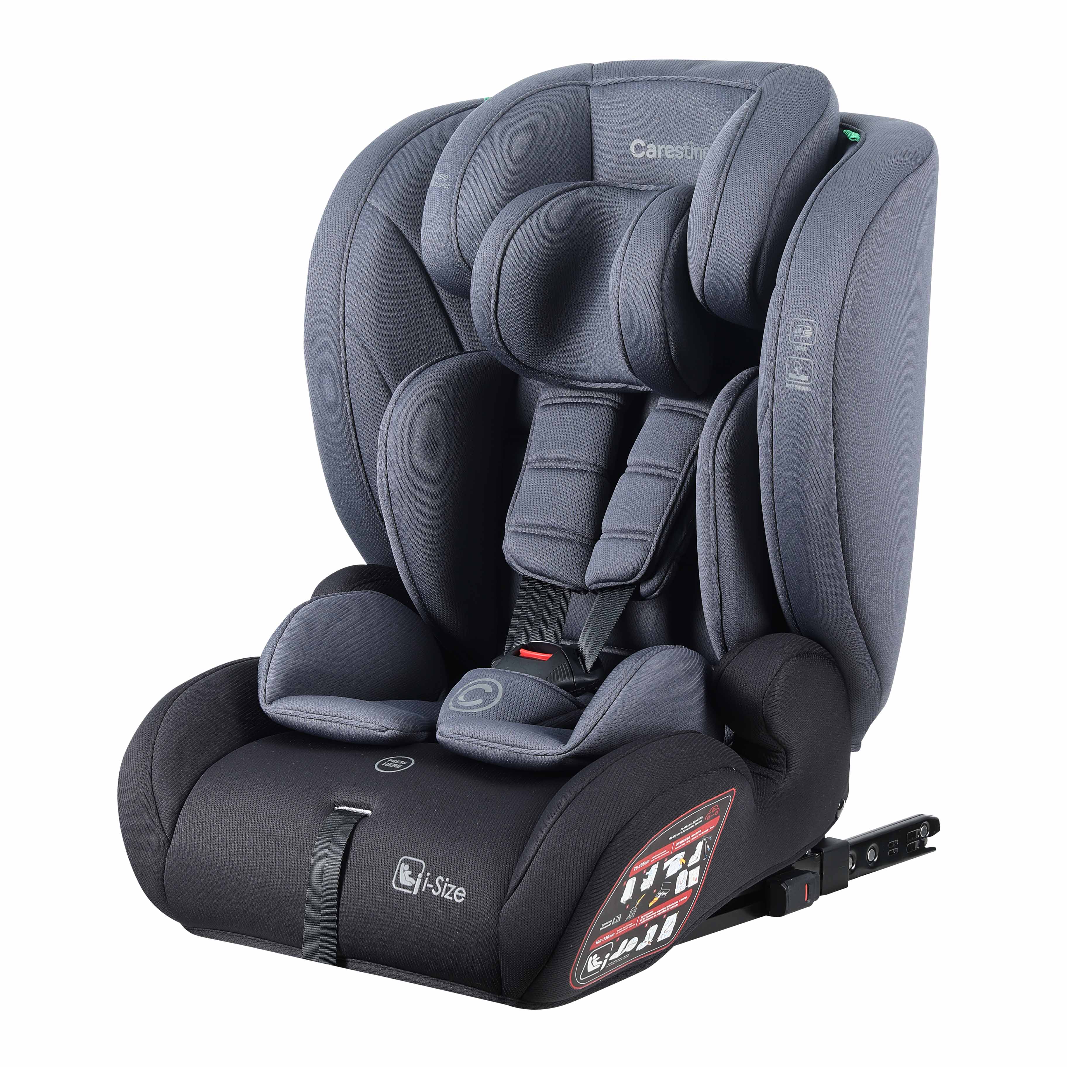 Imagen 1 de 4 de Butaca MUNICH I-Size 76-150cm Isofix Azul Grisaceo