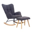 Miniatura 1 de Sillón Mecedor Alba con Apoyapies