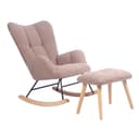Miniatura 1 de Sillón Mecedor Alba con Apoyapies