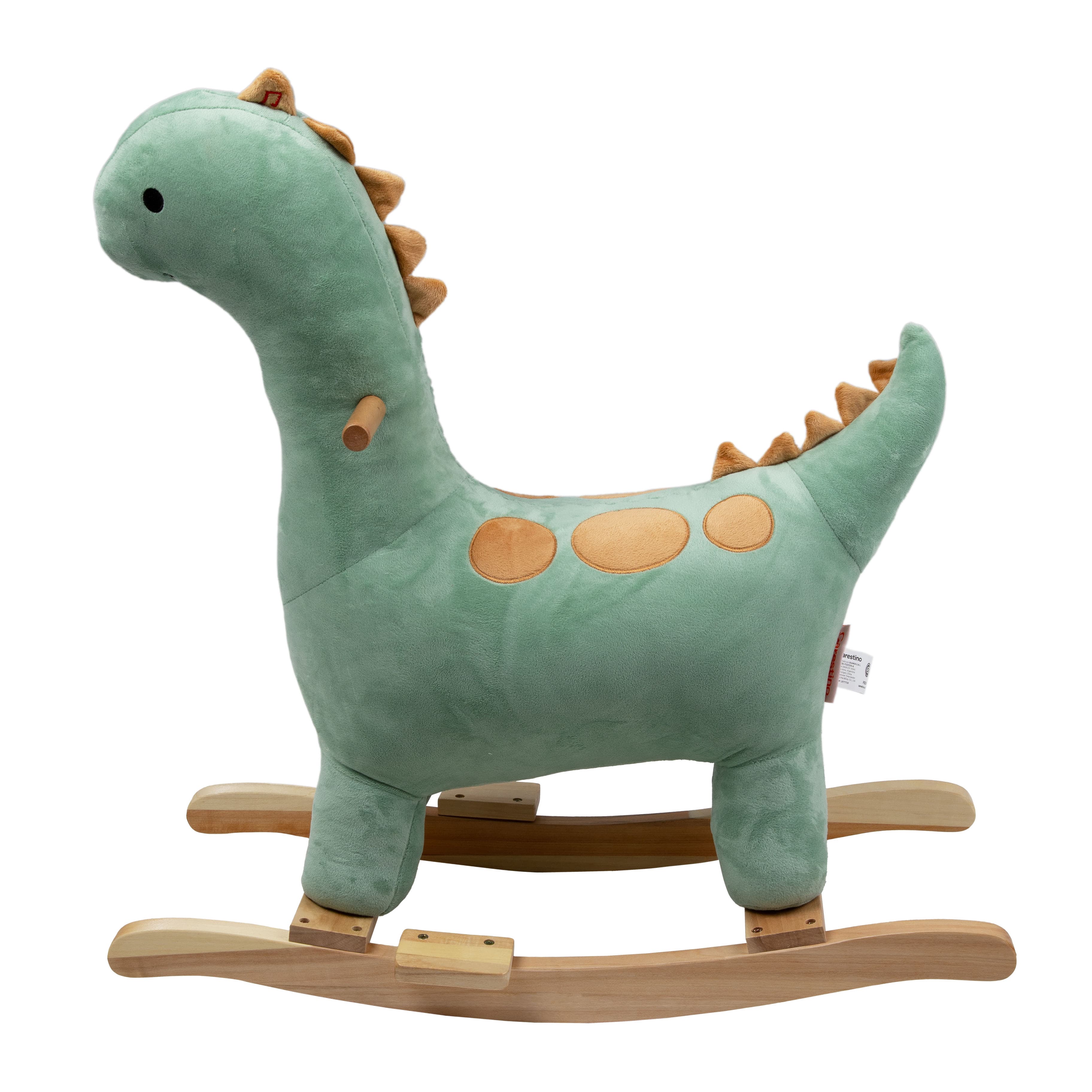 Imagen 2 de 4 de Peluche Mecedor +18meses Dino