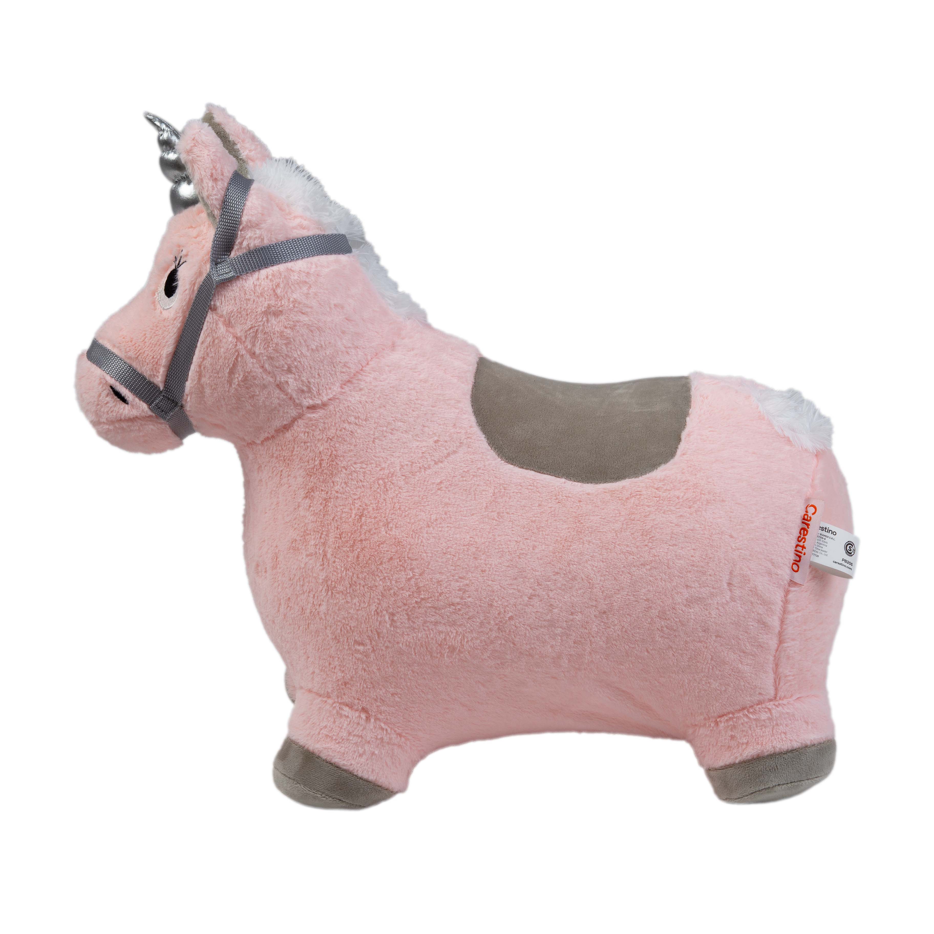 Imagen 2 de 4 de Saltarín de Peluche Inflable +18meses Unicornio