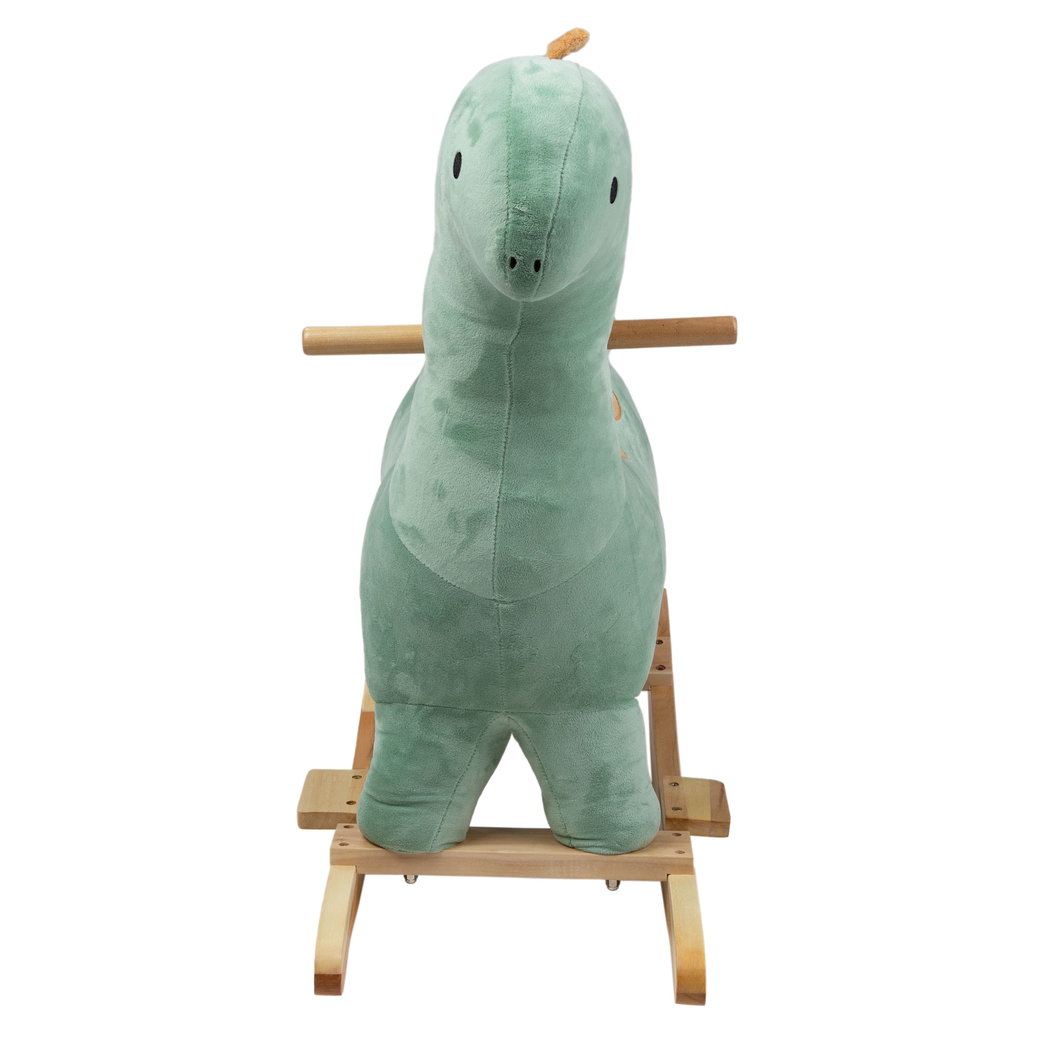 Imagen 3 de 4 de Peluche Mecedor +18meses Dino