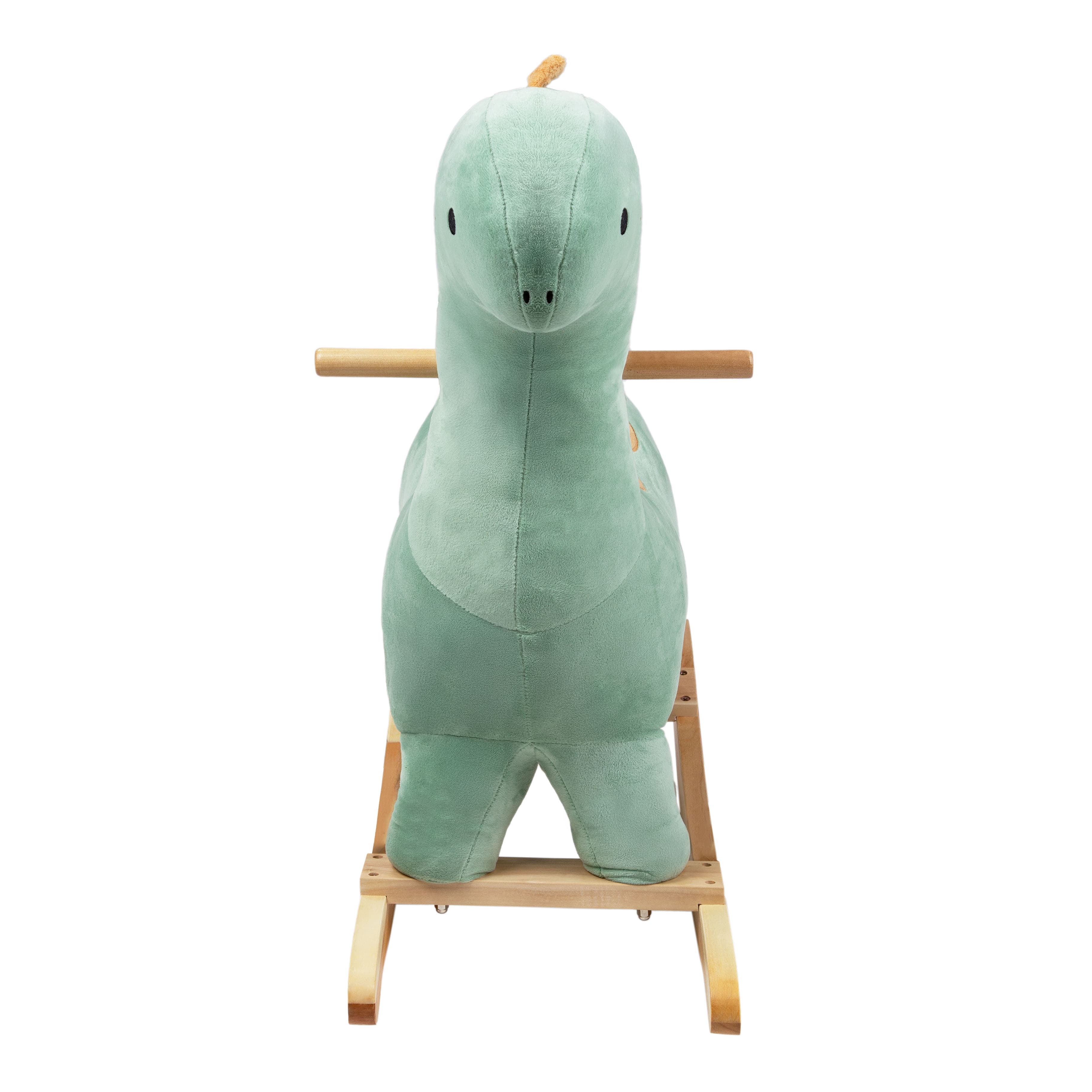 Imagen 3 de 5 de Peluche Mecedor +18meses Dino