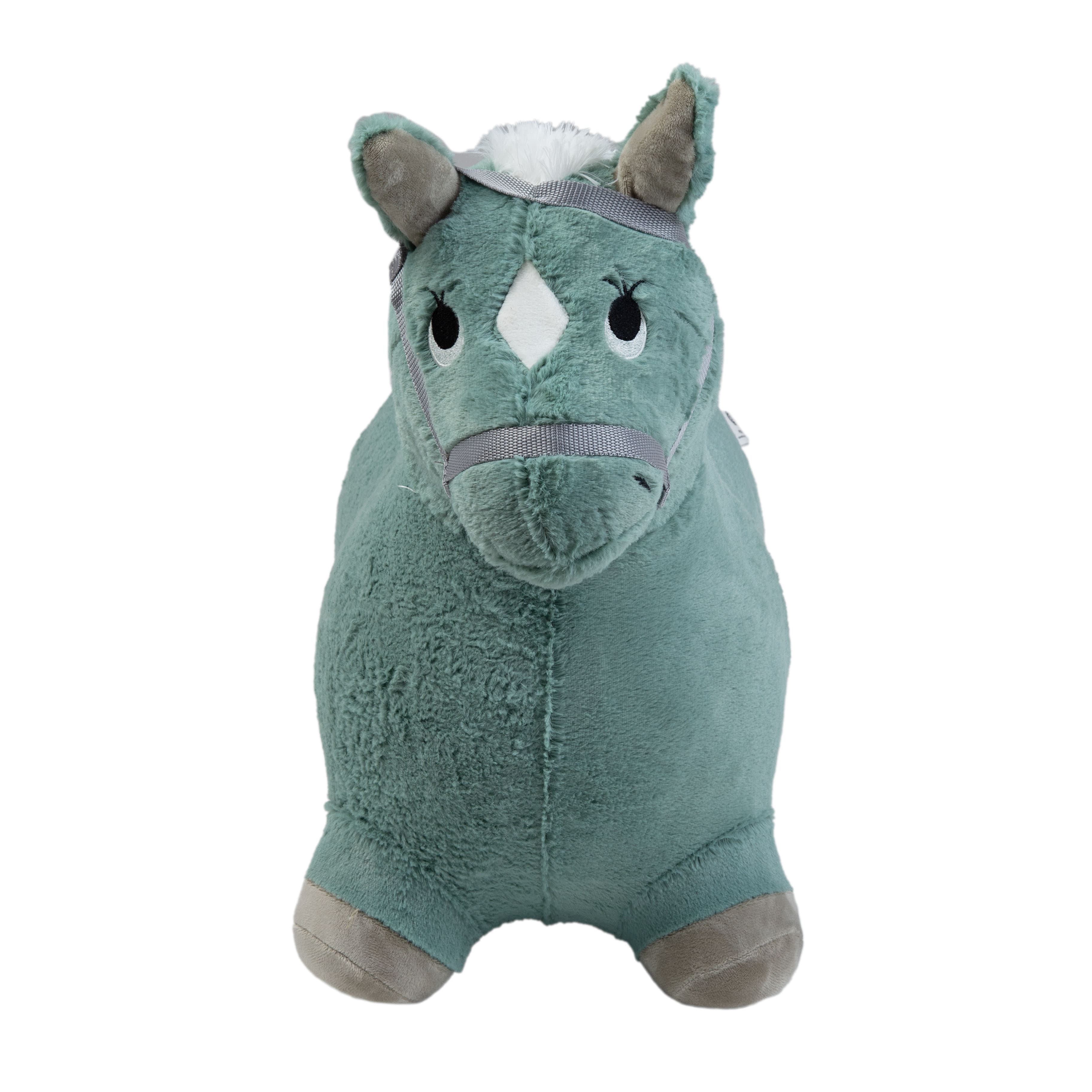 Imagen 3 de 4 de Saltarín de Peluche Inflable +18meses Caballo