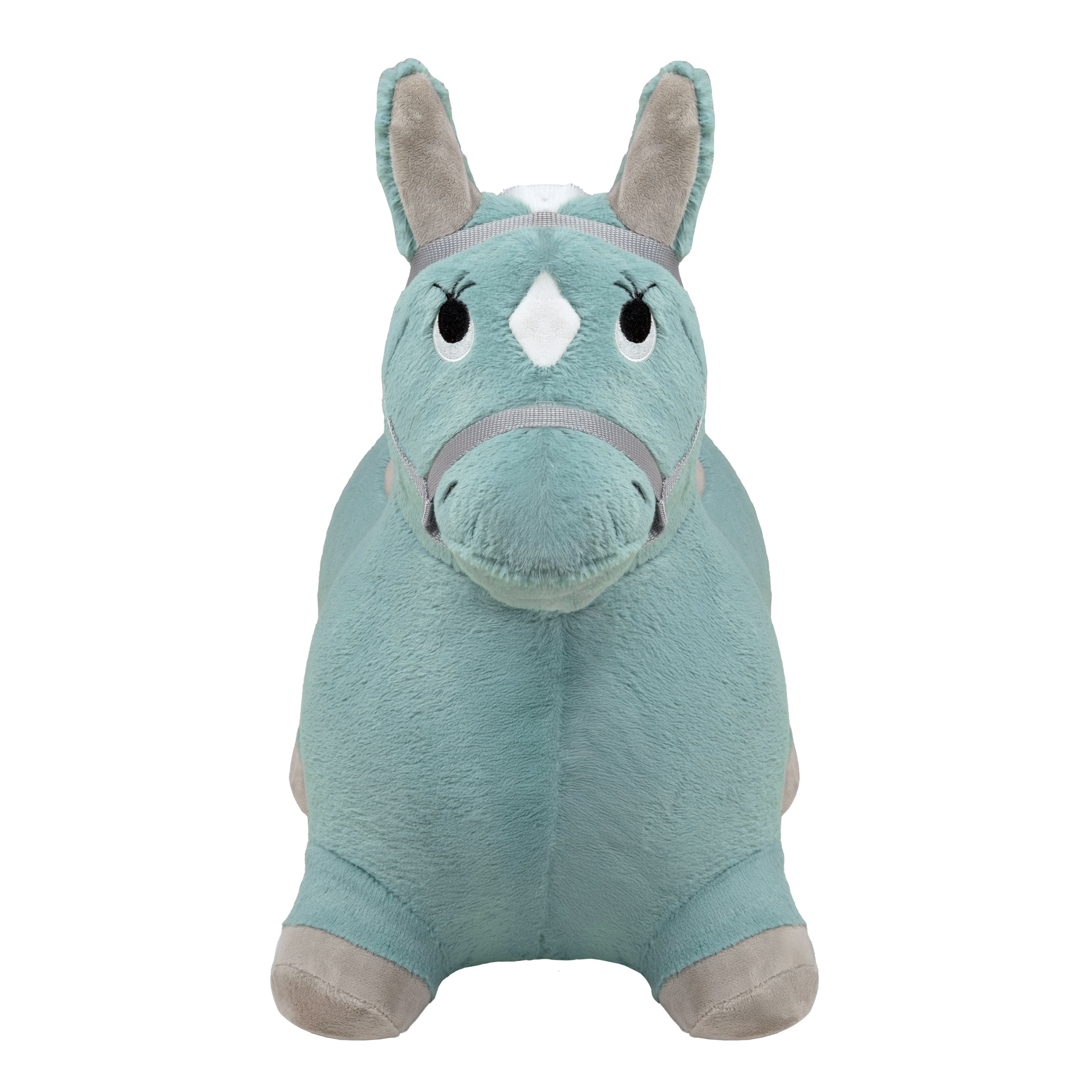 Imagen 3 de 5 de Saltarín de Peluche Inflable +18meses Caballo