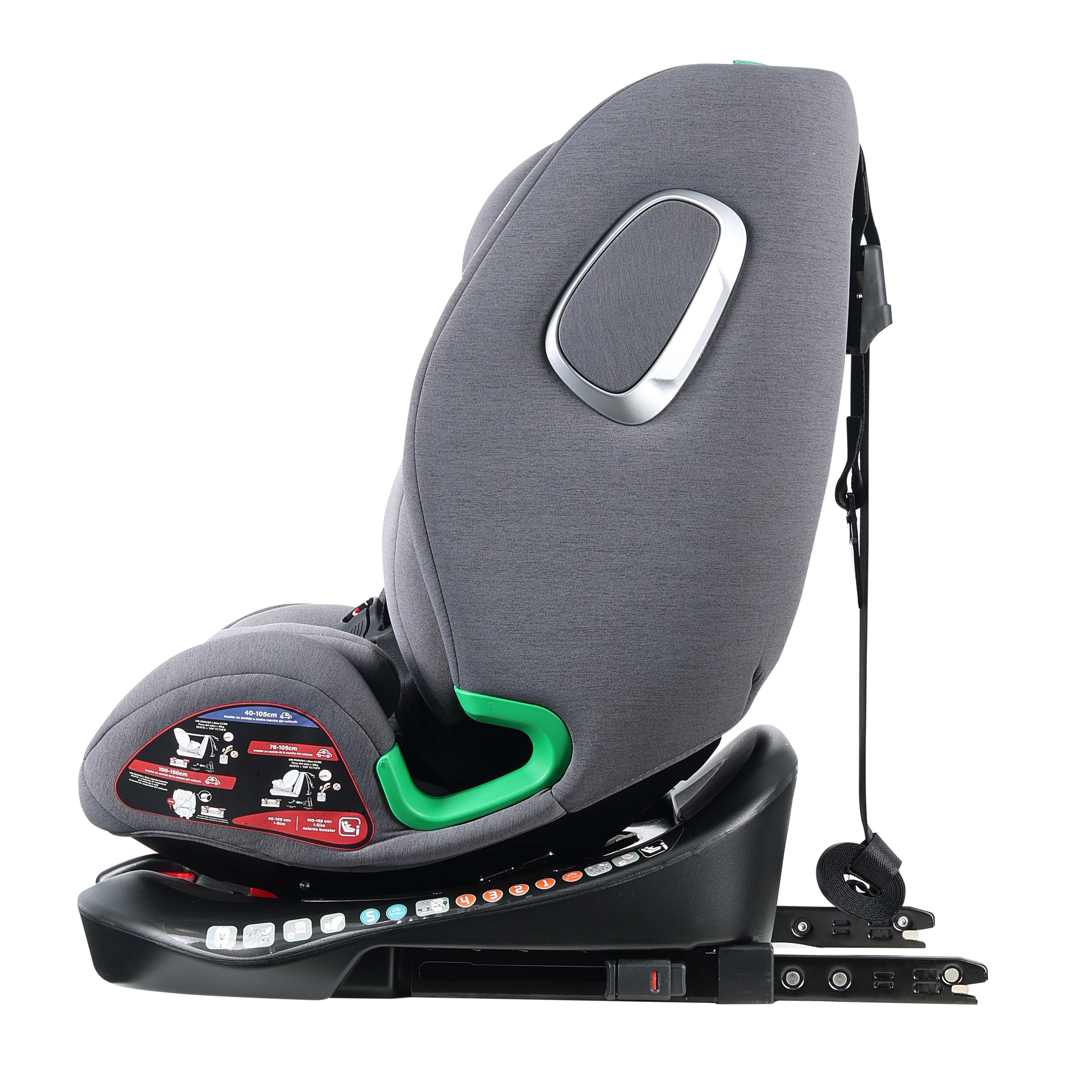 Imagen 3 de 5 de Autoasiento HAMBURGO I-Size 40-150cm Isofix