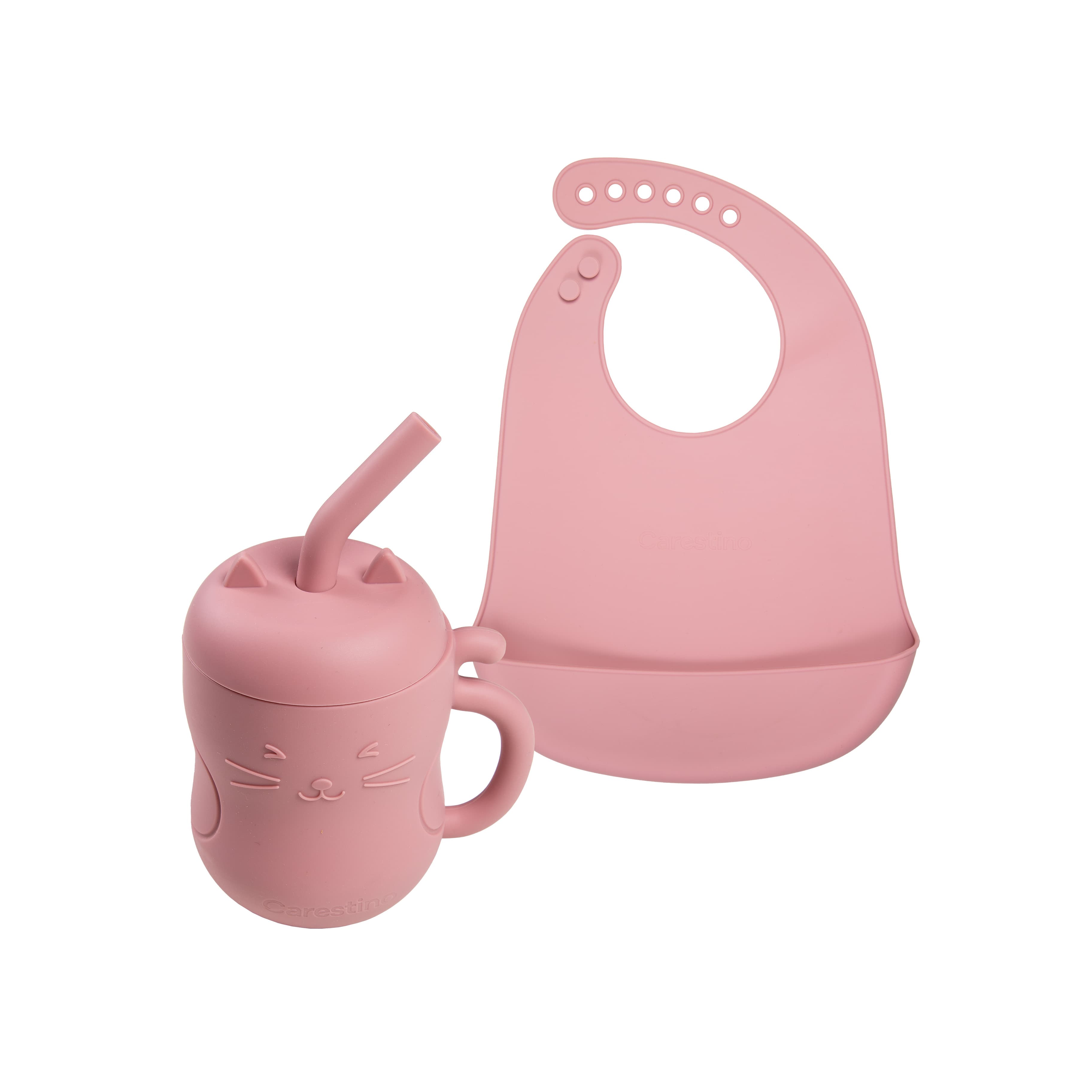 Imagen 4 de 6 de Set de Alimentación de Silicona Gatito