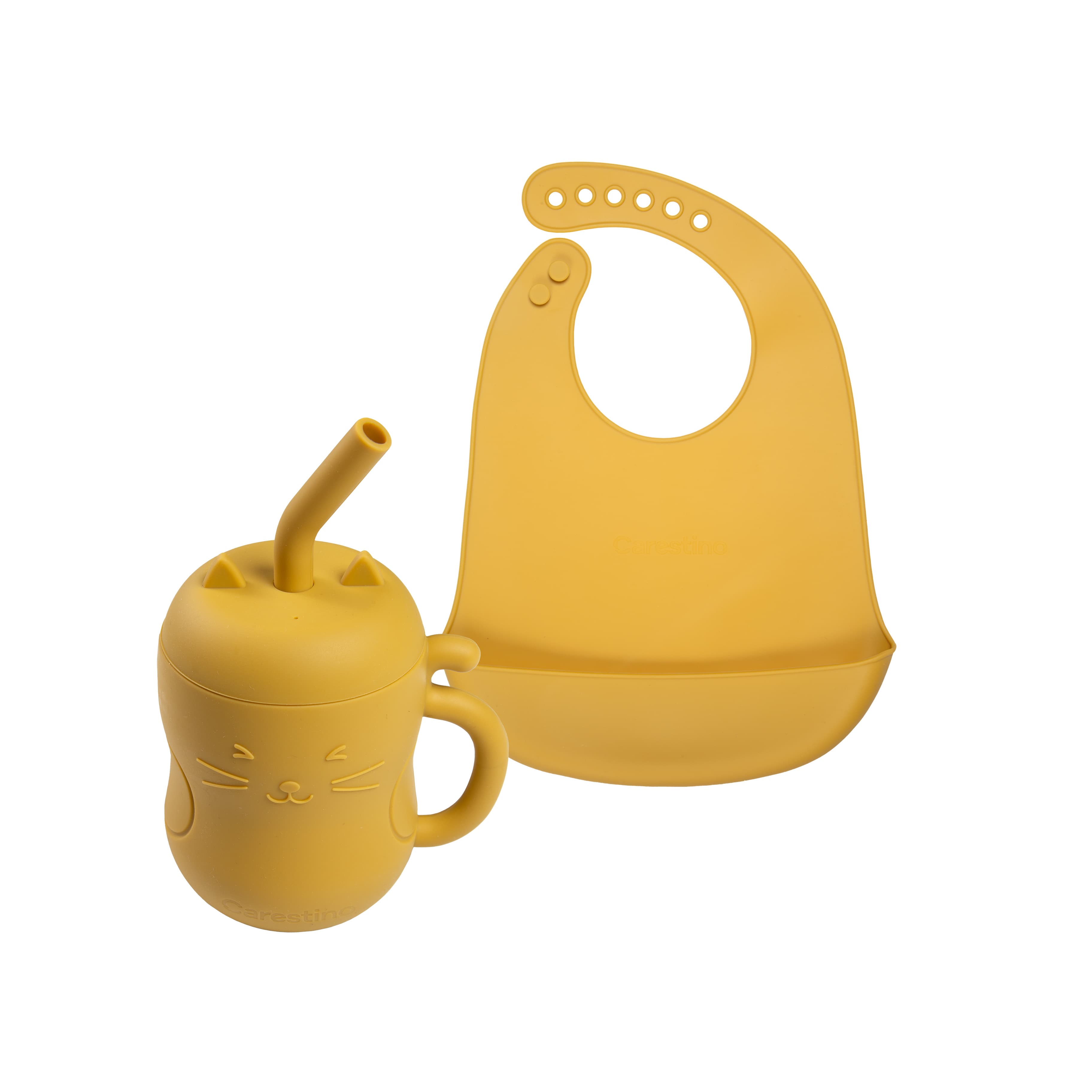 Imagen 4 de 6 de Set de Alimentación de Silicona Gatito