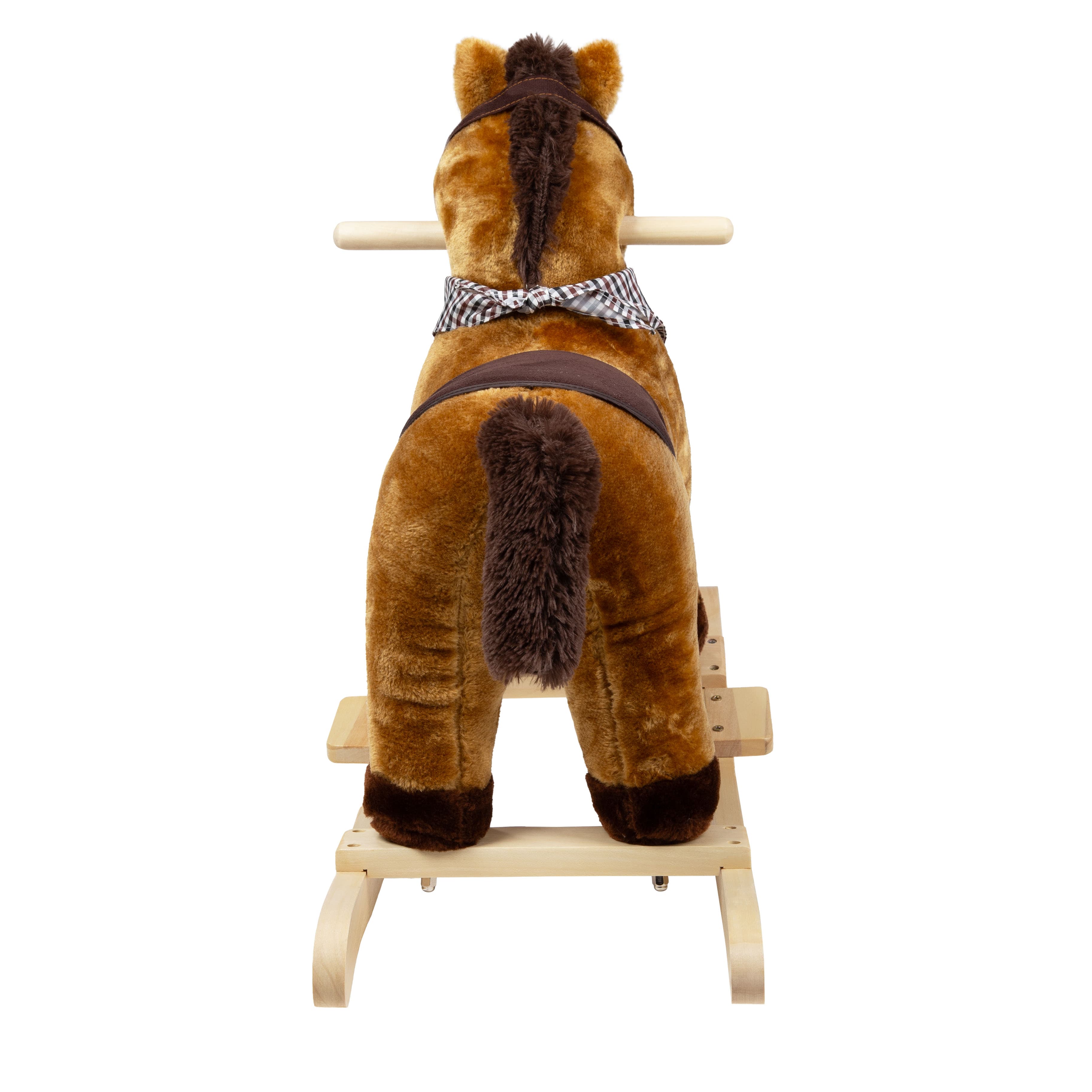 Imagen 4 de 4 de Peluche Mecedor +18meses Caballo