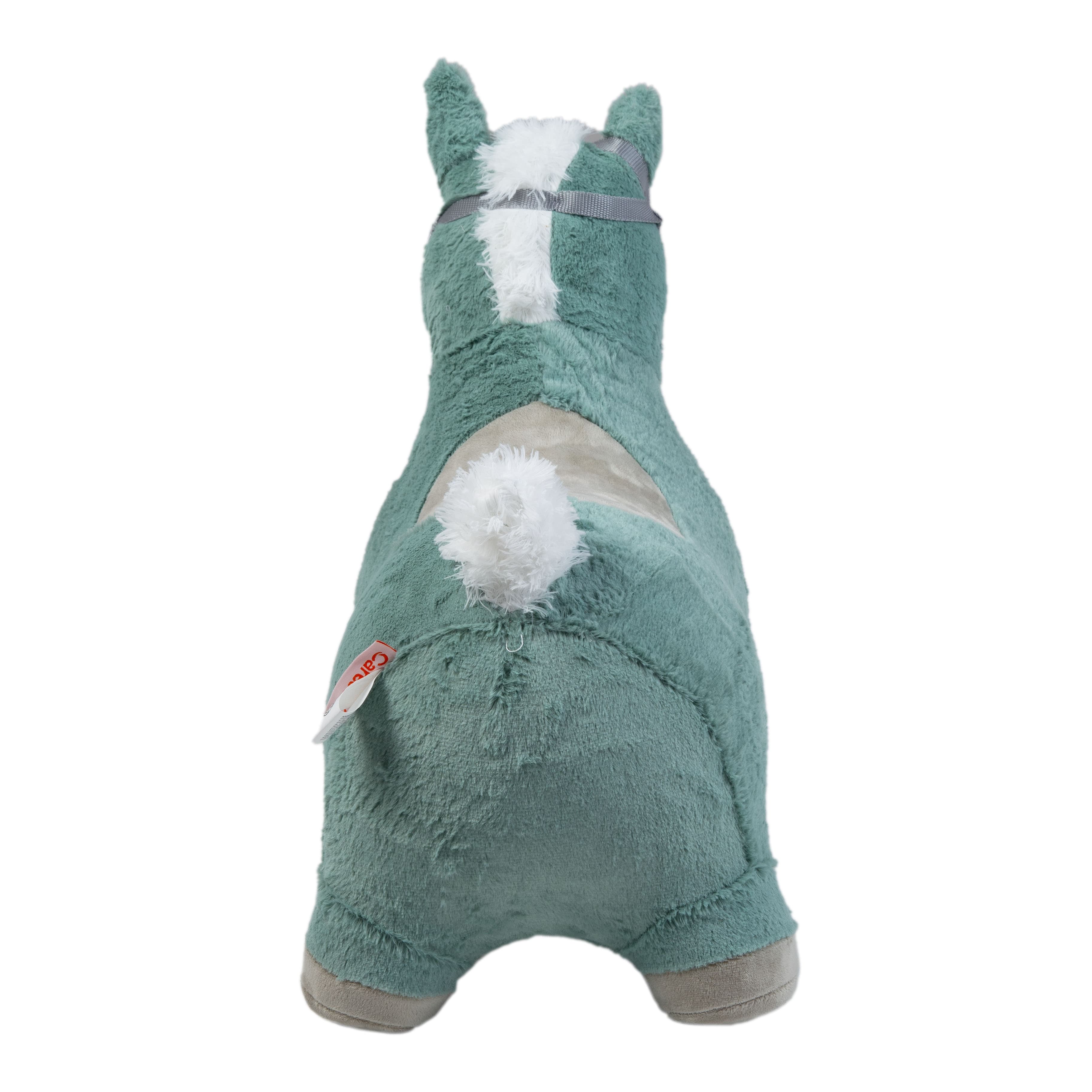Imagen 4 de 4 de Saltarín de Peluche Inflable +18meses Caballo