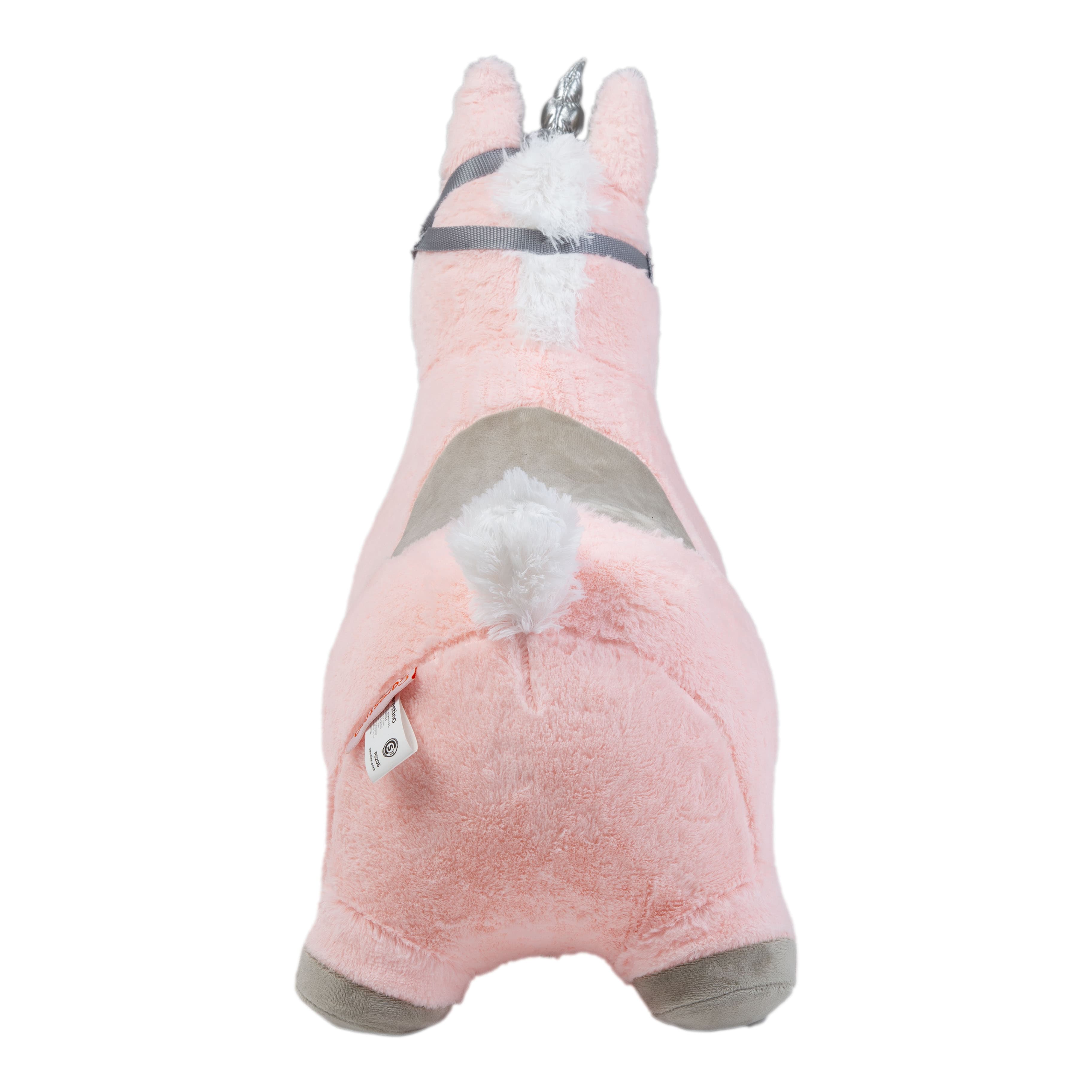 Imagen 4 de 4 de Saltarín de Peluche Inflable +18meses Unicornio