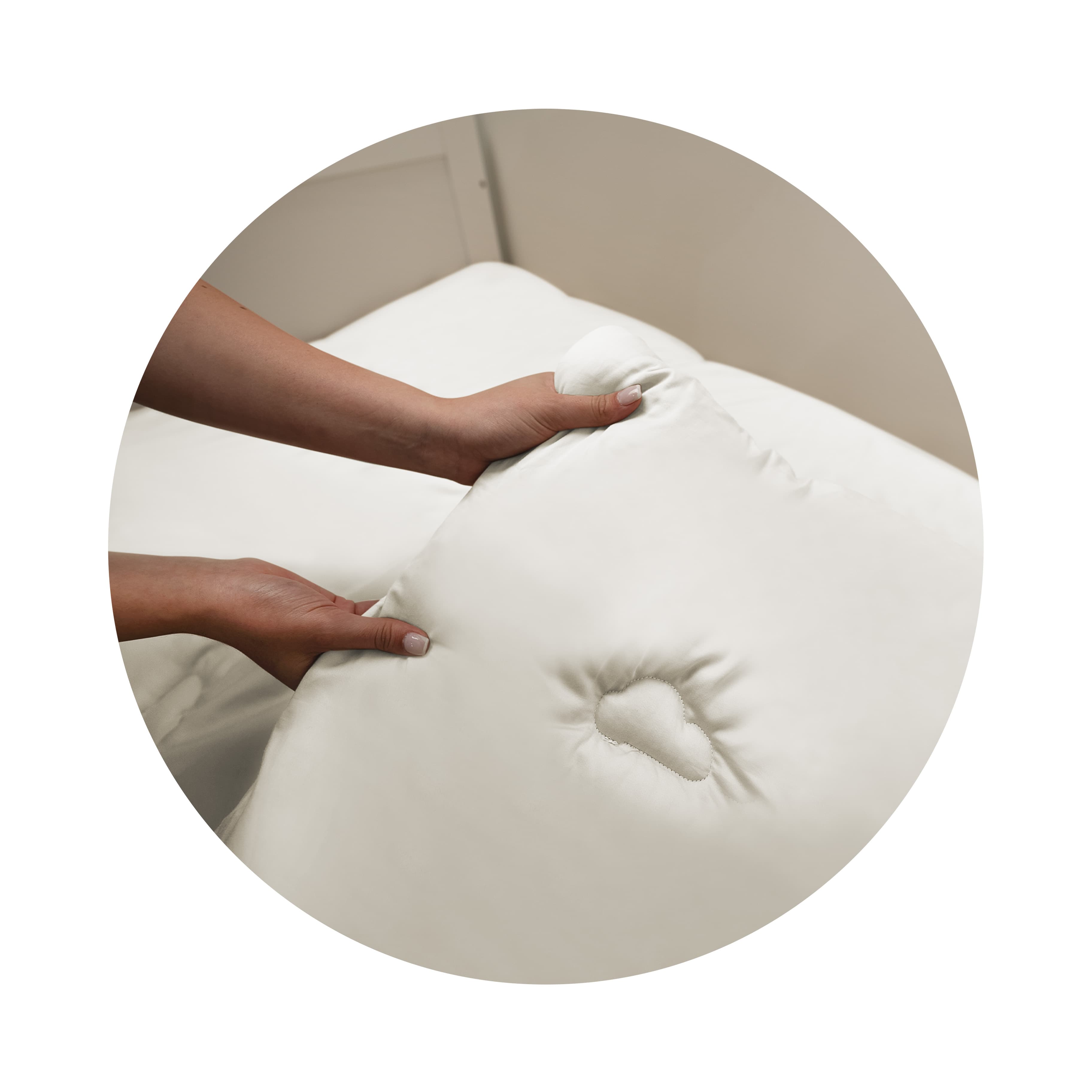 Imagen 4 de 4 de Edredón Para Cuna Cama de Madera de 70x104cm