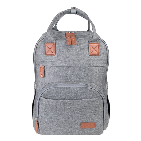 Mochila Pañalera Boston Gris