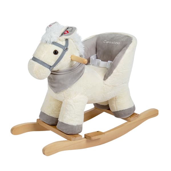 Peluche Mecedor +12meses Caballo blanco