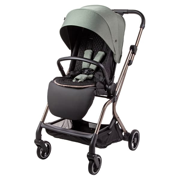 Cochecito LYON con Accesorios Verde Militar