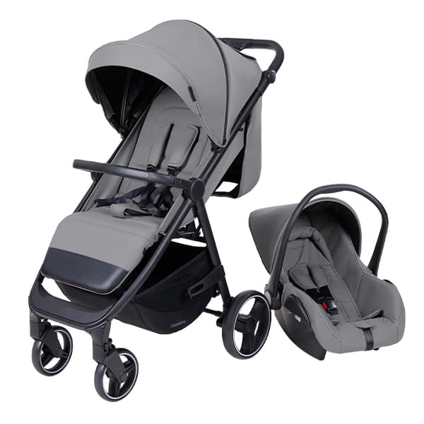 Coche KIEV V2 Accesorios Gris Topo