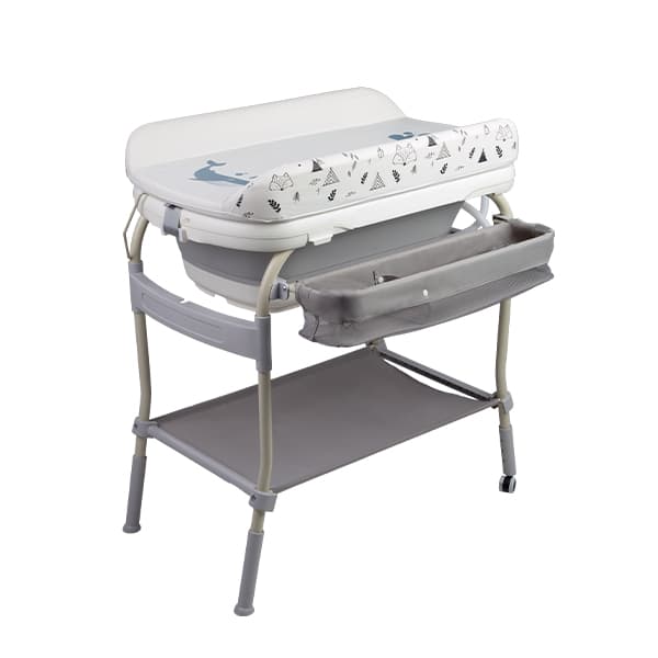 Bañera con Cambiador Oasis Gris