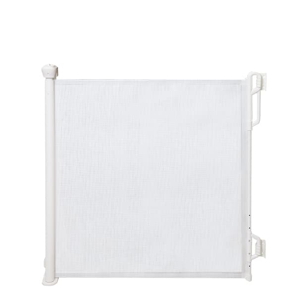 Puerta de Seguridad Retráctil 140x84cm Blanco