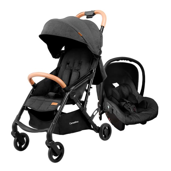 Cochecito CICI con Huevito V2 Negro Melange