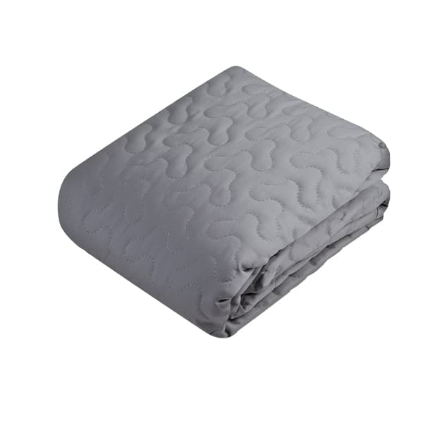 Cobertor Para Cuna Cama de Madera de 70x104cm Gris