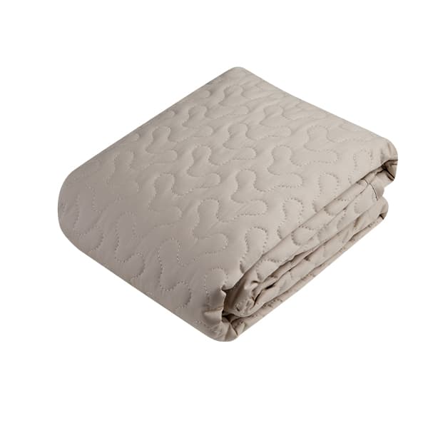 Cobertor Para Cuna Cama de Madera de 70x140cm Beige