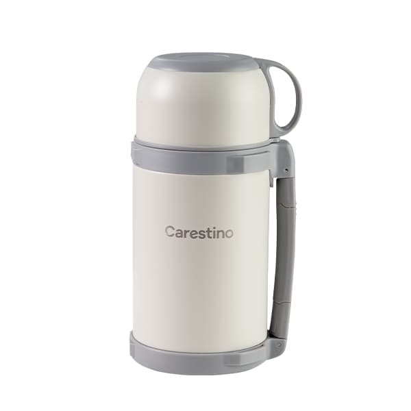 Termo Carestino 1200ml frío/calor Blanco