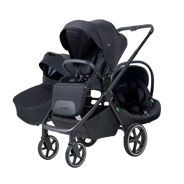 Cochecito BEVERLY v4 con Accesorios Negro
