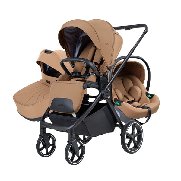 Carrito BEVERLY v4 con Accesorios Tostado