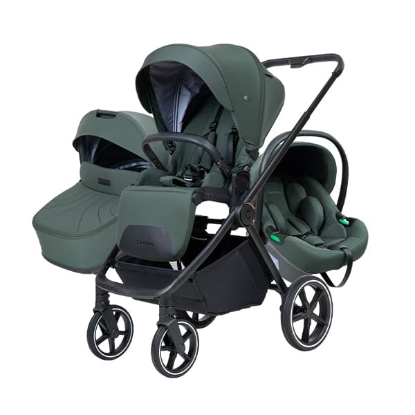 Carrito BEVERLY v4 con Accesorios Verde Musgo