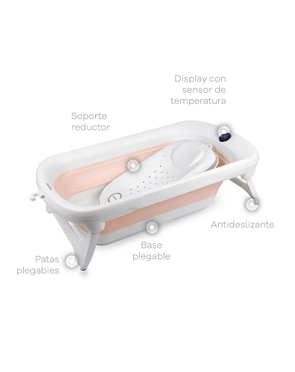 Bañera plegable segura desde el primer día producto