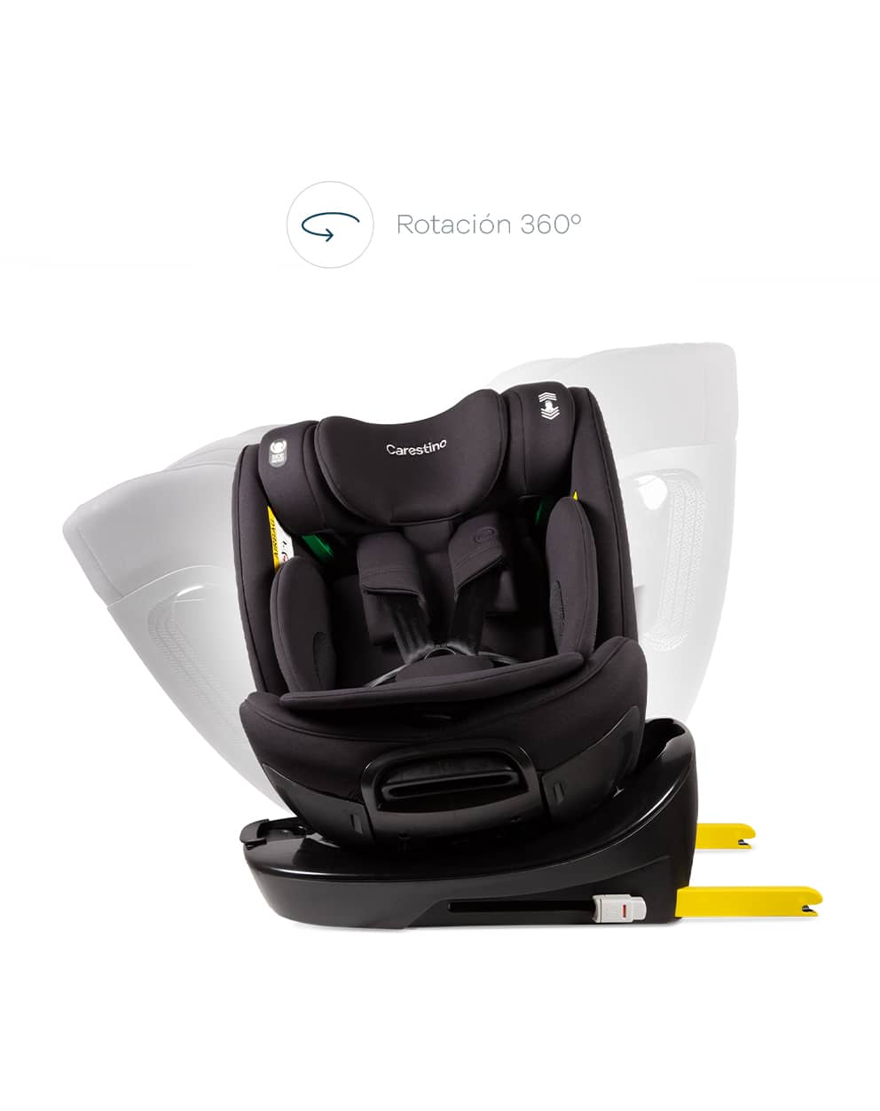 Dos orientaciones y giro 360° producto