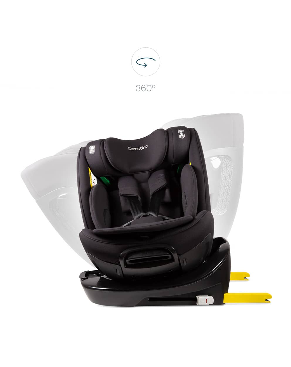 Rotación total para un acceso más fácil y seguro producto