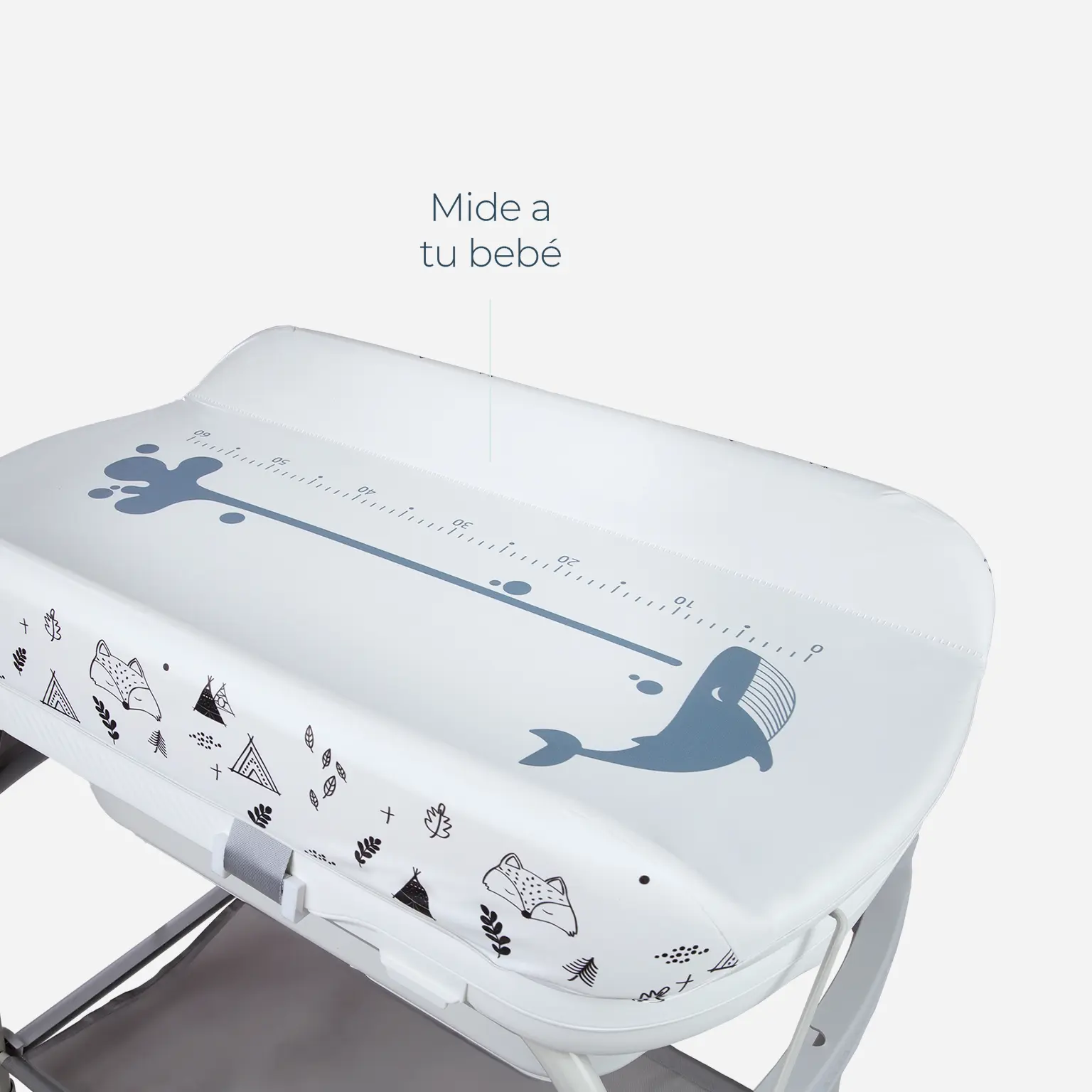 Cambiador con regla visual para seguir su crecimiento product image